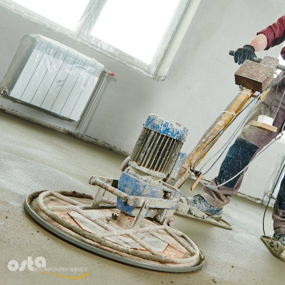 Betonvloer vlinderen voor perfecte afwerking